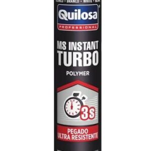 ADHESIVO Y SELLADOR MS INSTANT TURBO BLANCO/NEGRO 280 ml. QUILOSA - Imagen 1