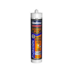ADHESIVO POWER FIX INSTANT STRONG GRIS/NEGRO 430 gr. QUILOSA - Imagen 1
